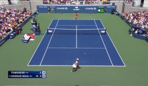 Townsend - Haddad Maia - Les temps forts du match - US Open