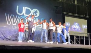 Winning dance routine from Blackpool crew at UDO world championships