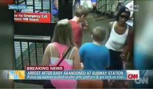 Elle abandonne un bébé dans le métro new yorkais !