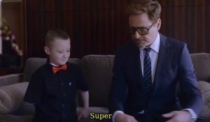Robert Downey Jr. offre un bras bionique Iron Man à un enfant handicapé