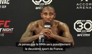 UFC Paris - Lapilus : "Le MMA sera possiblement le deuxième sport de France"