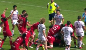 TOP 14 - Essai de Yanis BOULASSEL (RCT) - Union Bordeaux Bègles - RC Toulon - Saison 2023-2024