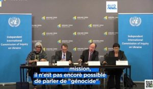 Guerre en Ukraine : les enquêteurs de l'ONU ne constatent pas de génocide à ce stade