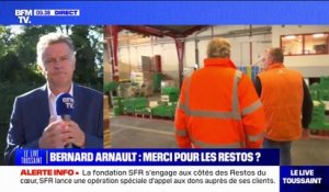 Don de Bernard Arnault aux Restos du cœur: "J'espère que ces grands donateurs contribueront à hauteur de leur patrimoine au devoir de solidarité" souligne Fabien Roussel (PCF)
