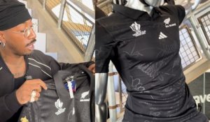 Coupe du monde de rugby : cet artiste français a dessiné le maillot des All Blacks