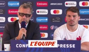 Galthié : «Ce match est une fête, une joie, un grand bonheur» - Rugby - CM 2023 - Bleus