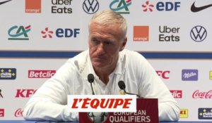 Deschamps avant l'Irlande : « Il faudra montrer plus de présence » - Foot - Qualif. Euro - Bleus