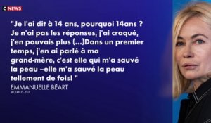 Emmanuelle Béart victime d’inceste dans sa jeunesse