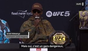 UFC 293 - Adesanya : "Strickland est un gars dangereux"
