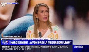 Harcèlement scolaire: "Est-ce qu'on peut nous dire quel est le budget dédié à cette cause?", s'interroge Nora Fraisse (fondatrice de l'association “Marion La Main Tendue”)