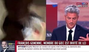François Gemenn a un accident de webcam sur LCI