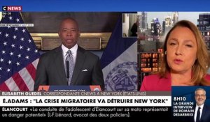 Le Maire démocrate de New York provoque un choc aux USA en affirmant que "la crise migratoire va détruite la ville" : "Chaque mois, environ 10.000 migrants ou demandeurs d'asile arrivent !"