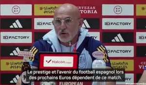 Espagne - De la Fuente : "Le prestige et l'avenir du football espagnol dépendent de ce match"