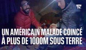 Ce spéléologue américain est coincé à plus de 1000m sous terre en Turquie