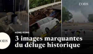 Les inondations historiques à Hong Kong en 3 images marquantes