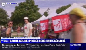 Sainte-Soline: mobilisation des opposants aux "bassines" devant le tribunal de Niort où sont jugés 9 militants