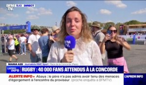France - Nouvelle-Zélande: 40.000 supporters attendus au Village Rugby installé sur la place de la Concorde à Paris