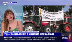 Sainte-Soline: "On a assisté à un acharnement policier, judiciaire et administratif contre le mouvement écologiste" estime Elsa Marcel de "Révolution permanente"