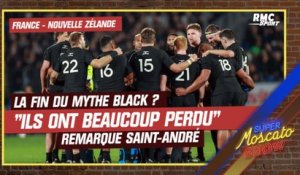 France - N.-Zélande : "Les All Blacks ont beaucoup perdu depuis trois ans" remarque Saint-André