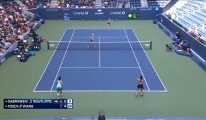 Dabrowski/Routliffe - Hsieh/Wang - Les temps forts du match - US Open