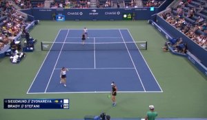 Siegemund/Zvonareva - Brady/Stefani - Les temps forts du match - US Open