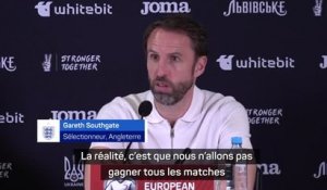 Angleterre - Southgate : "Nous n'allons pas gagner tous les matches par quatre ou sept buts d'écart"