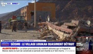 Maroc: la solidarité s'organise dans le village d'Ijoukak, quasiment détruit par le séisme