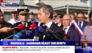 Gérald Darmanin annonce qu'une "unité de CRS prendra ses quartiers en novembre à Marseille"