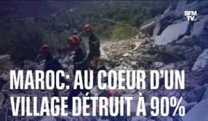 Maroc: au cœur d’un village détruit à 90%
