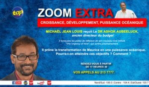 Zoom Extra : Michael Jean Louis reçoit Le Dr Ashok Aubeeluck.