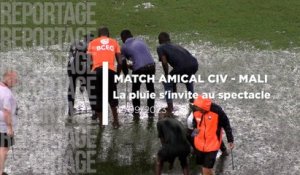 Match amical Côte d'Ivoire vs Mali : La pluie s'invite au spectacle