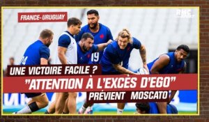 France - Uruguay : "Attention à l'excès d'individualisme" prévient Moscato