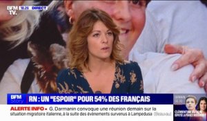 Maud Bregeon (Renaissance): "Il est assez facile de trouver Marine Le Pen sympathique en ce moment puisqu'elle ne dit rien"