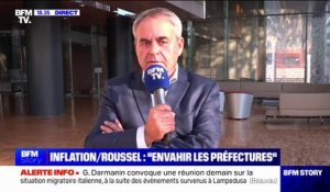 Appel de Fabien Roussel à “envahir les préfectures”: "Qu'il associe ses forces pour pouvoir obtenir une remise sur le carburant plutôt que de proposer d'envahir les préfectures", répond Xavier Bertrand (LR)