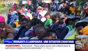 Lampedusa: situation humanitaire alarmante après l'arrivée de milliers de migrants sur l'île