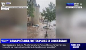 Pluies et inondations: des dégâts matériels et un blessé léger dans l'Hérault