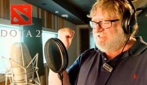 Dota 2 - Gabe Newell Mega-Kills Announcer Pack Trailer | Gamescom 2018