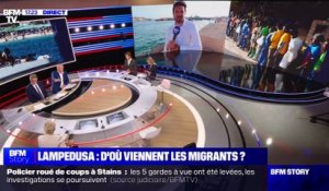 Nadine Morano s'en prend en direct l'envoyé spéciale de BFM TV à Lampedusa : "C'est de la désinformation ce que vous faites ! Dites la vérité, monsieur le journaliste ou achetez des lunettes !"