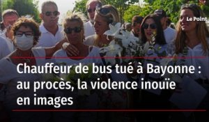 Chauffeur de bus tué à Bayonne : au procès, la violence inouïe en images