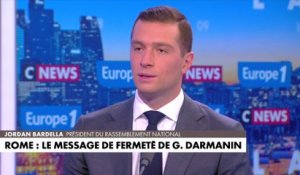 Jordan Bardella : «Monsieur Macron et Monsieur Darmanin ont battu tous les records d'immigration»
