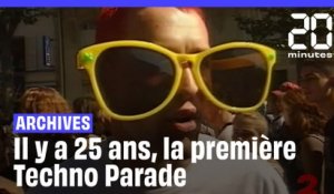 Les images de la toute première Techno Parade à Paris