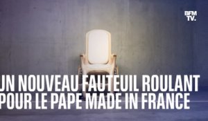 Un ingénieur français va remettre au pape ce fauteuil roulant qu'il a lui-même conçu
