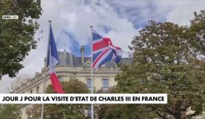 Jour J pour la visite d'État de Charles III en France