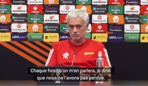 Rome - Mourinho : “Je continuerai à dire qu’on n’a pas perdu la finale à Budapest”