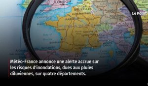 Météo : alerte orange pluie et inondations dans quatre départements