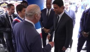PSG - Charles III a rencontré Nasser al-Khelaïfi et Presnel Kimpembe