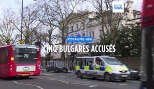 Royaume-Uni : cinq Bulgares accusés d'espionnage au profit de la Russie