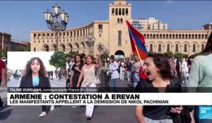 Haut-Karabakh : à Erevan, les manifestants accusent Nikol Pachinian de "traîtrise"