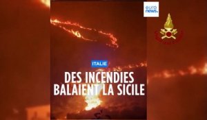 Incendies en Sicile, Palerme touchée : au moins 2 morts