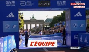 Kipchoge remporte le marathon de Berlin sans battre le record du monde - Athlé - Marathon